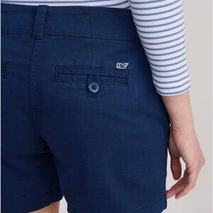 Vinyard Vines womens Navy blue 3.5 Inch every day Chino shorts sz 0 (2014)
